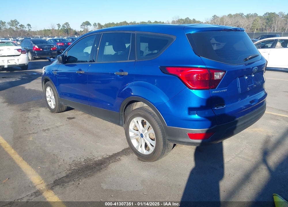 2019 FORD ESCAPE S VIN: 1FMCU0F78KUB76758