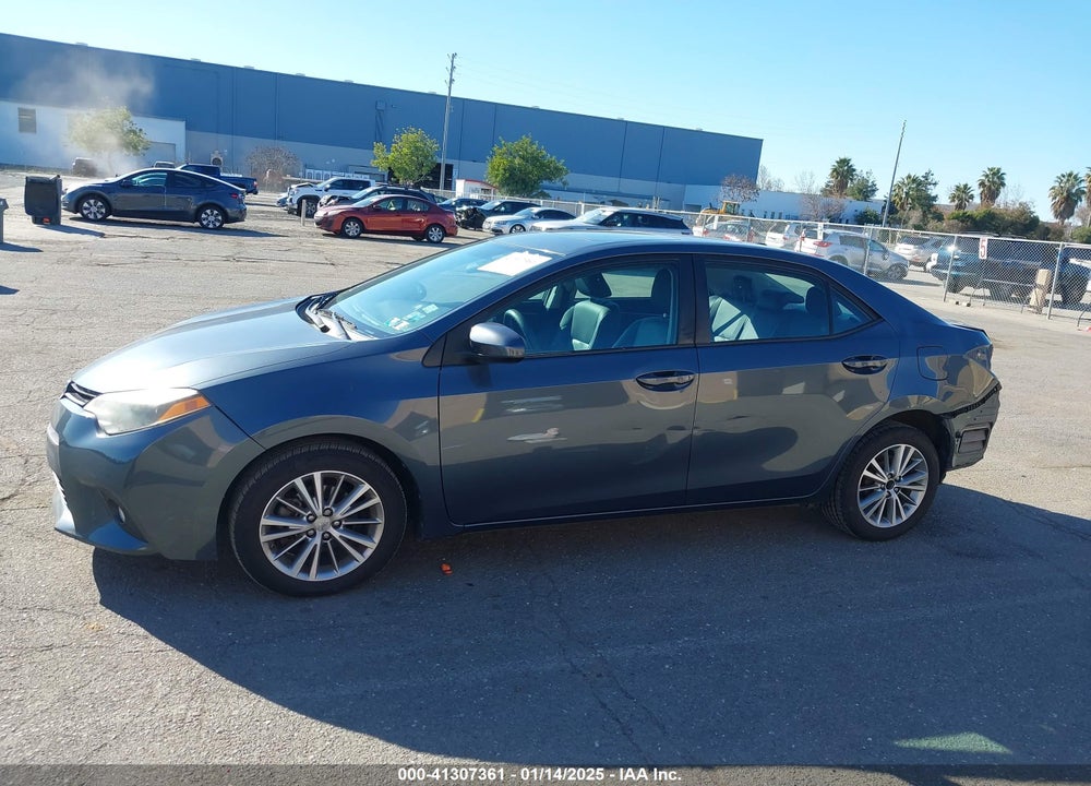 2014 TOYOTA COROLLA VIN: 2T1BURHE6EC151164