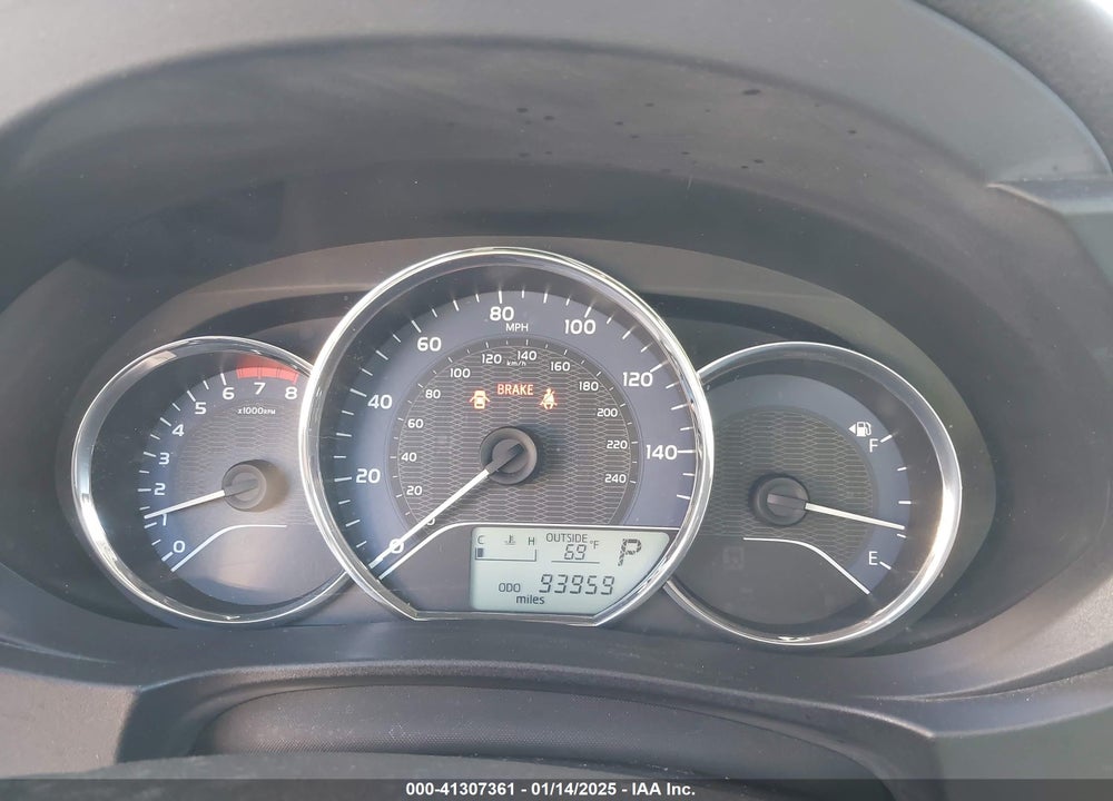 2014 TOYOTA COROLLA VIN: 2T1BURHE6EC151164