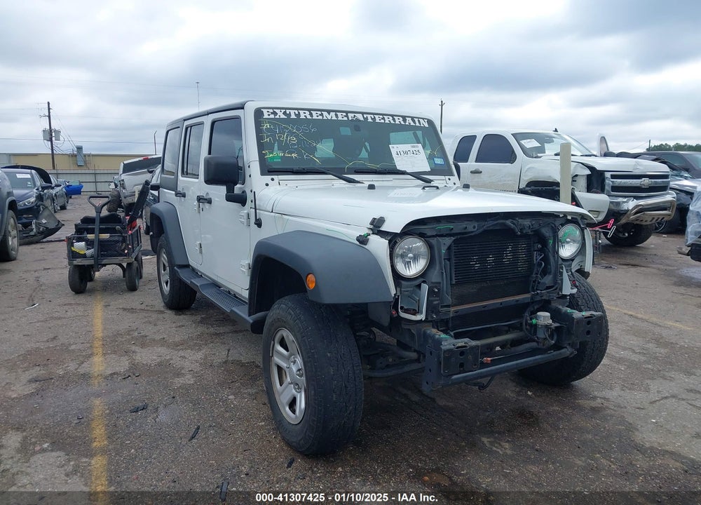 2017 JEEP WRANGLER UNLIMITED SPORT 4X4 VIN: 1C4BJWDG4HL703465