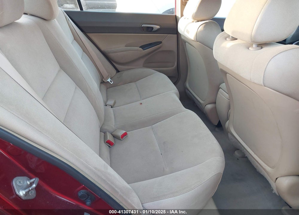 2008 HONDA CIVIC VIN: 1HGFA165X8L040534