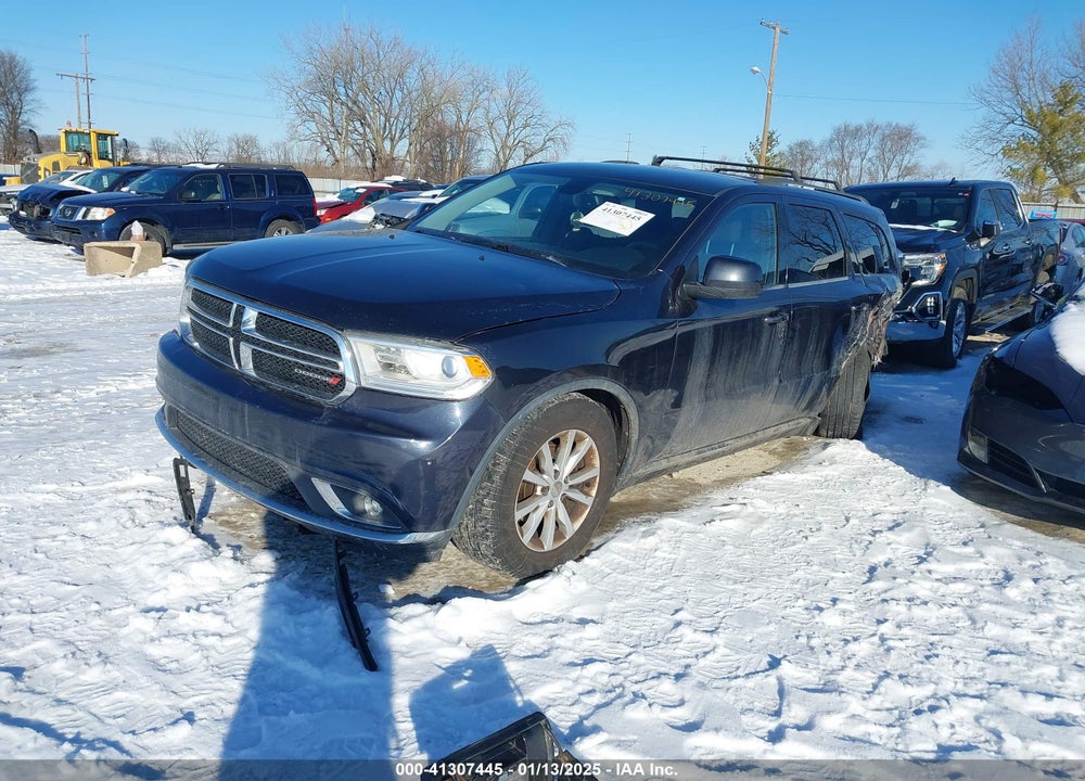2014 DODGE DURANGO SXT VIN: 1C4RDHAG5EC300709