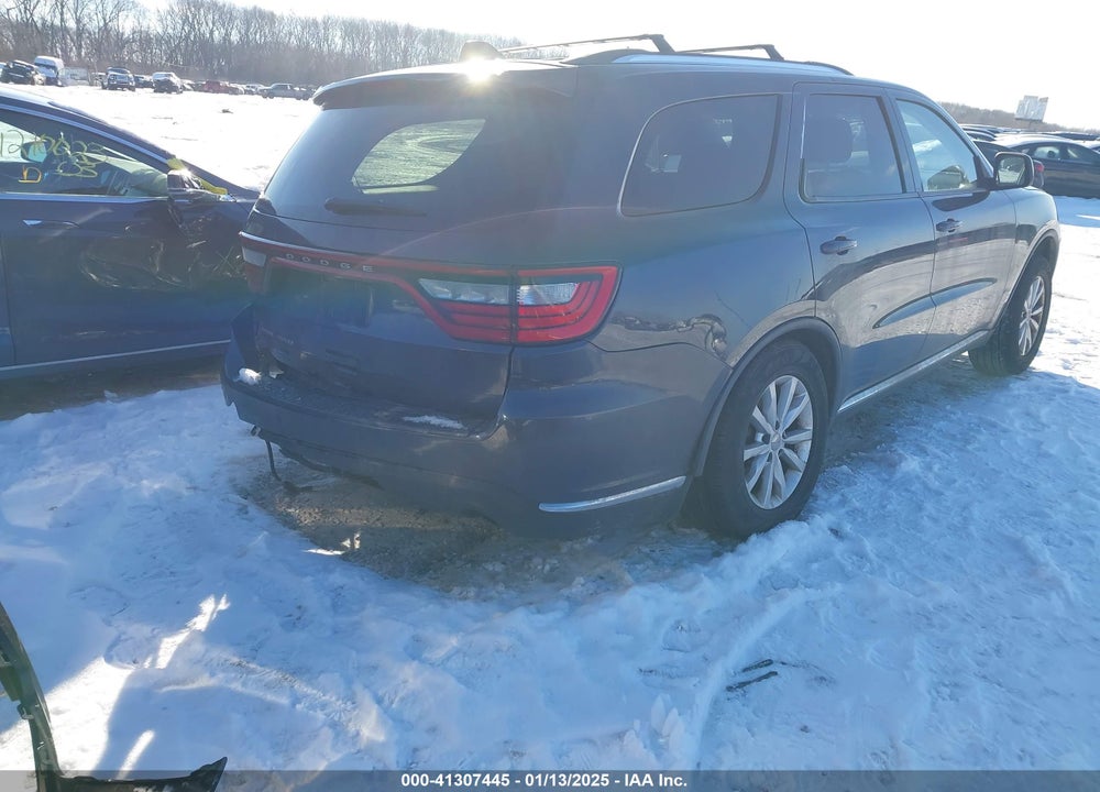 2014 DODGE DURANGO SXT VIN: 1C4RDHAG5EC300709