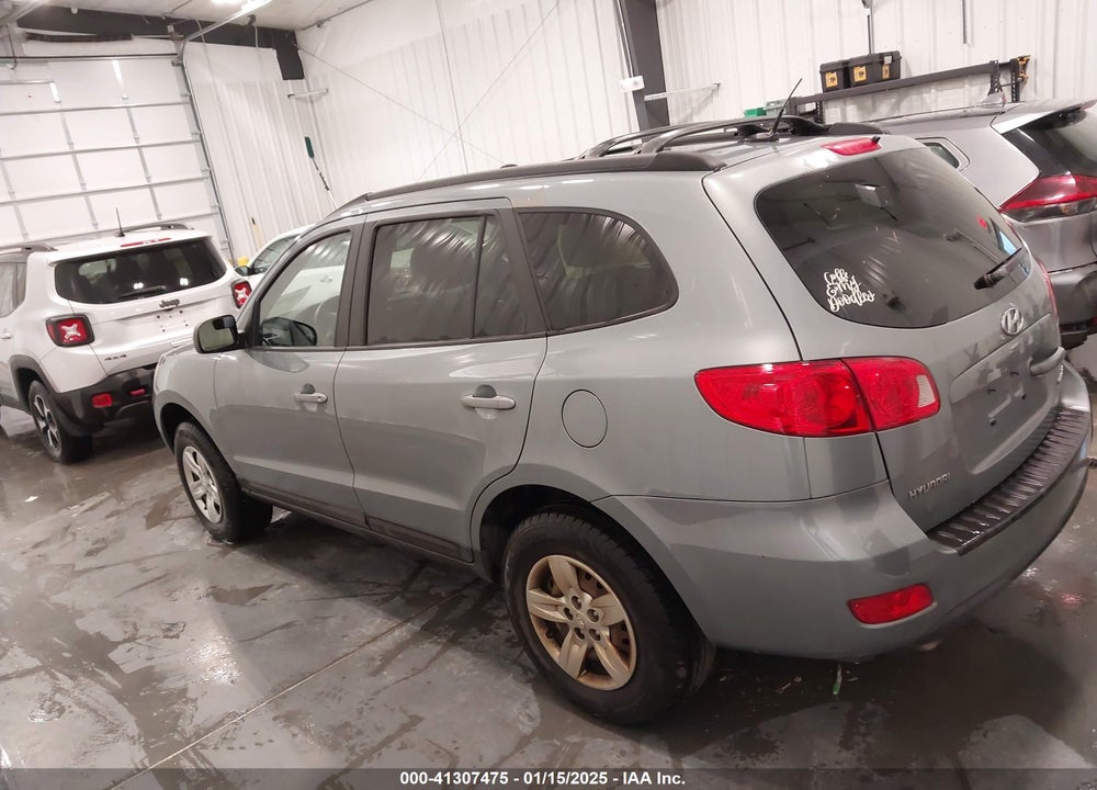 2009 HYUNDAI SANTA FE GLS VIN: 5NMSG13D29H274483