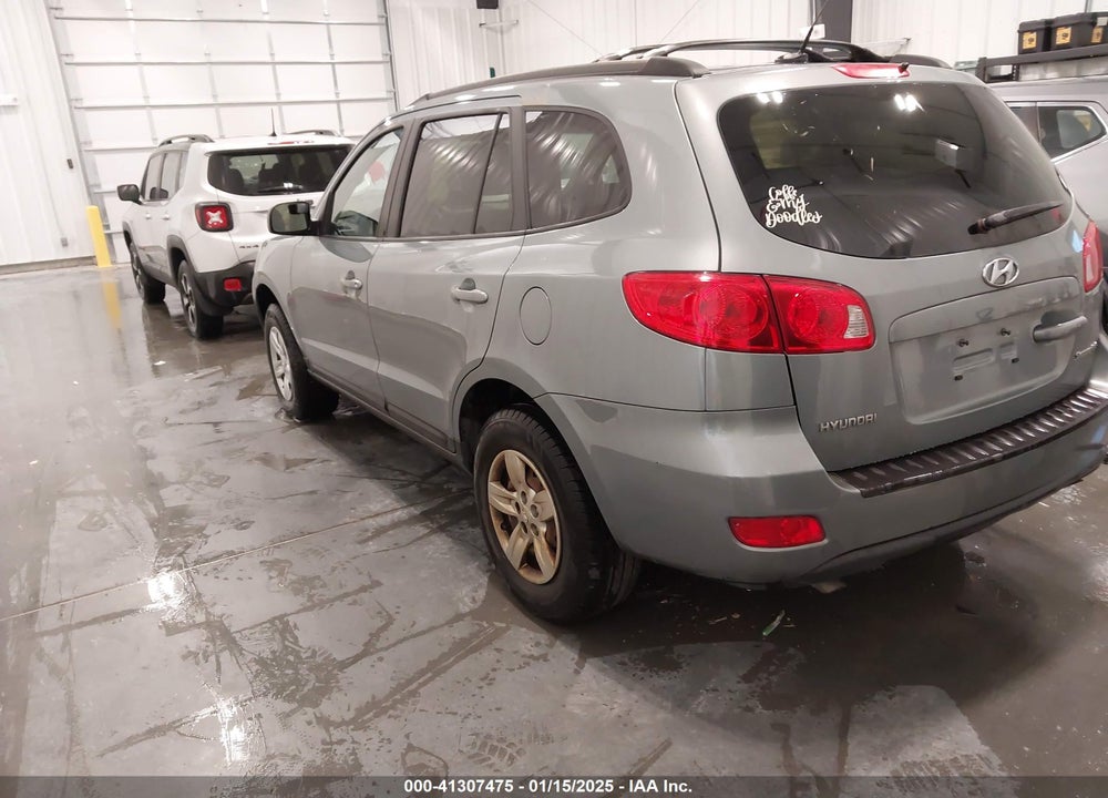 2009 HYUNDAI SANTA FE GLS VIN: 5NMSG13D29H274483