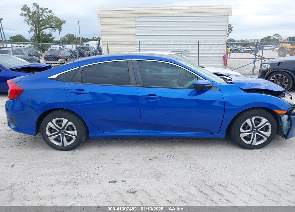 2018 HONDA CIVIC LX VIN: 19XFC2F58JE043736