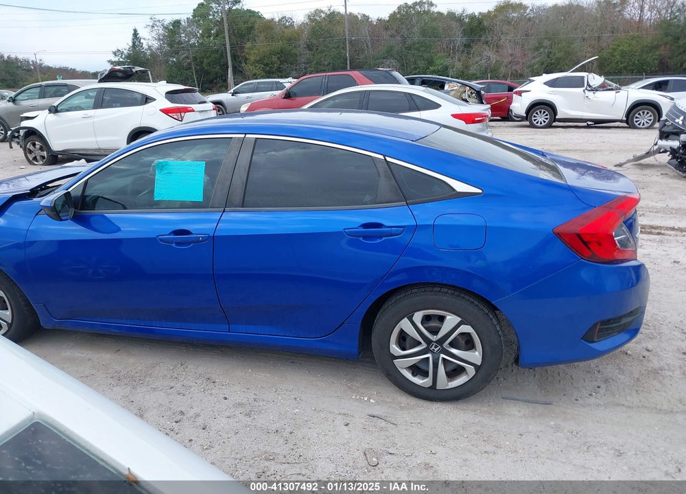 2018 HONDA CIVIC LX VIN: 19XFC2F58JE043736