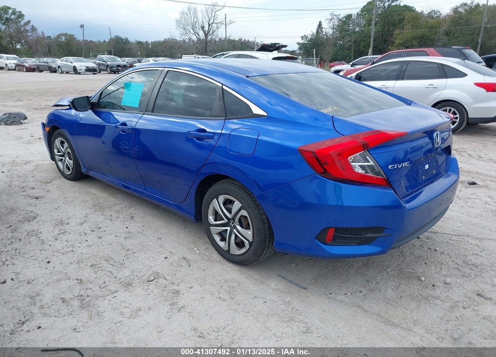 2018 HONDA CIVIC LX VIN: 19XFC2F58JE043736