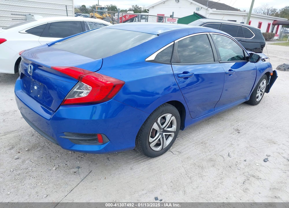 2018 HONDA CIVIC LX VIN: 19XFC2F58JE043736