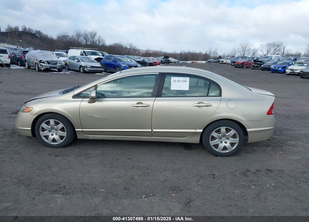 2008 HONDA CIVIC VIN: 1HGFA16508L090956