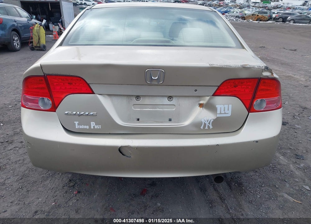 2008 HONDA CIVIC VIN: 1HGFA16508L090956