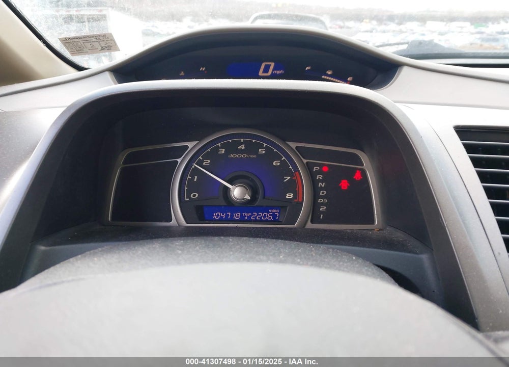 2008 HONDA CIVIC VIN: 1HGFA16508L090956