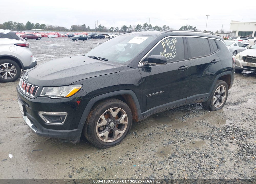 2019 JEEP COMPASS LIMITED 4X4 VIN: 3C4NJDCB8KT651275