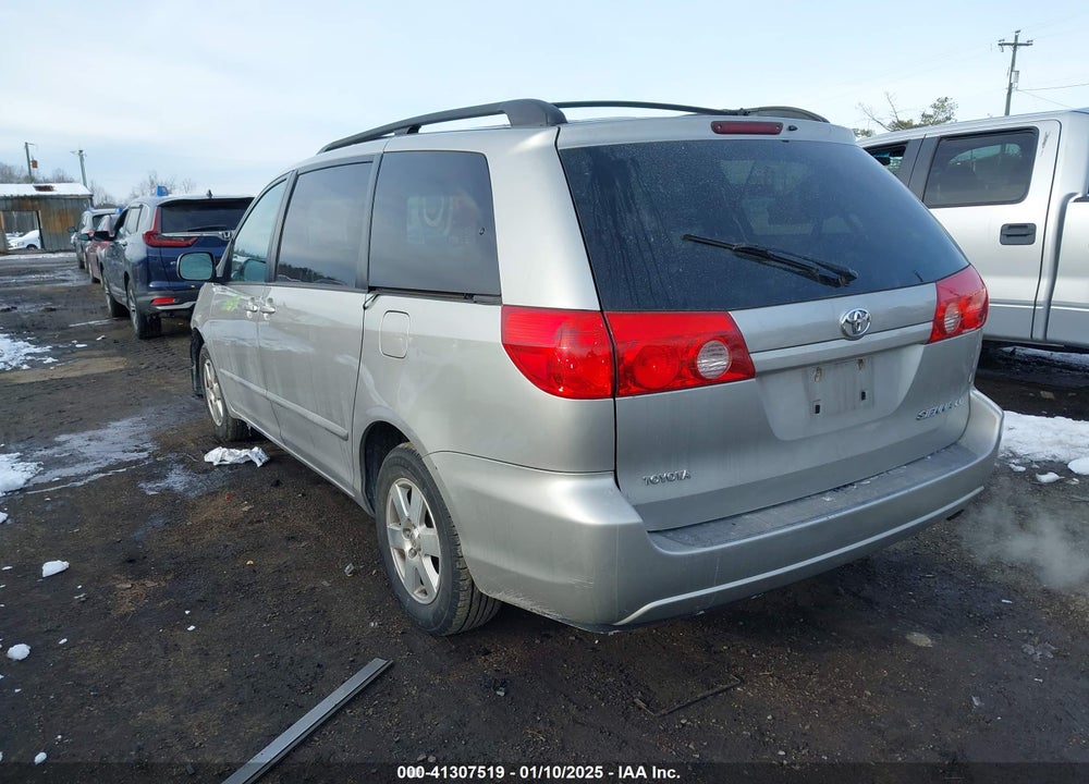 2008 TOYOTA SIENNA LE VIN: 5TDZK23C68S225308