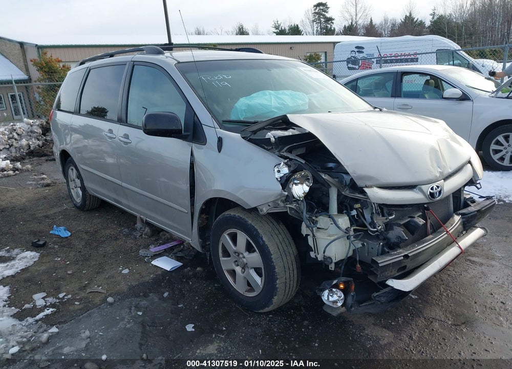 2008 TOYOTA SIENNA LE VIN: 5TDZK23C68S225308