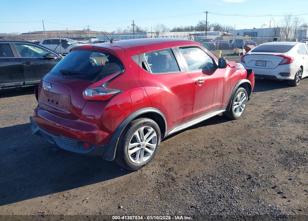 2016 NISSAN JUKE S VIN: JN8AF5MV6GT656545