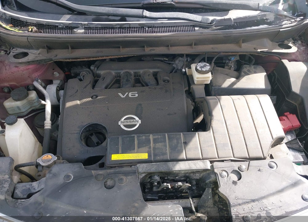 2011 NISSAN MURANO SL VIN: JN8AZ1MUXBW070316