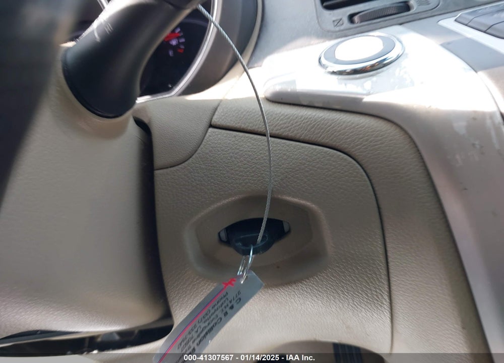 2011 NISSAN MURANO SL VIN: JN8AZ1MUXBW070316
