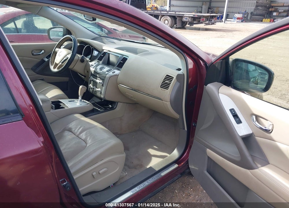 2011 NISSAN MURANO SL VIN: JN8AZ1MUXBW070316
