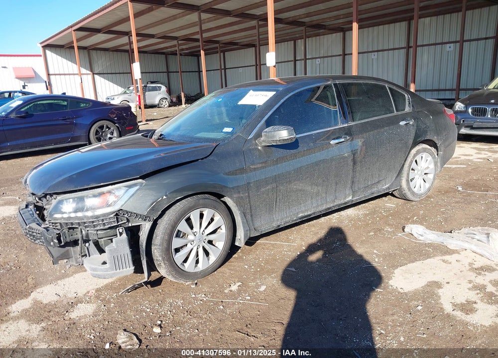 2014 HONDA ACCORD EX-L V-6 VIN: 1HGCR3F87EA017639