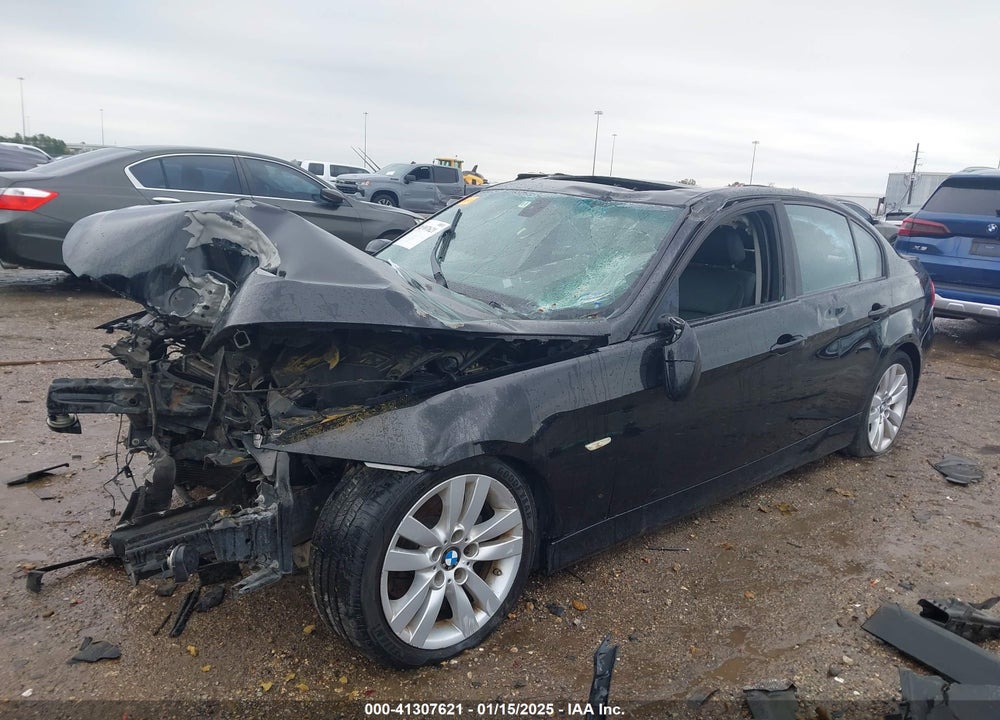 2008 BMW 328I VIN: WBAVA37538NL45587