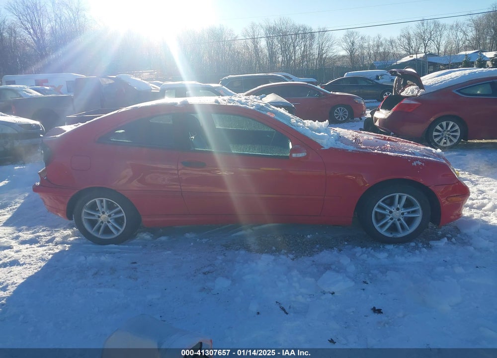 2003 MERCEDES-BENZ C 230 KOMPRESSOR SPORT VIN: WDBRN40J43A443645