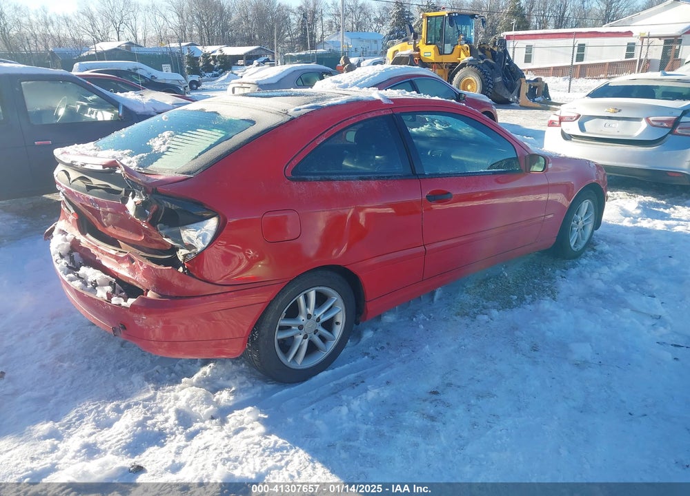2003 MERCEDES-BENZ C 230 KOMPRESSOR SPORT VIN: WDBRN40J43A443645