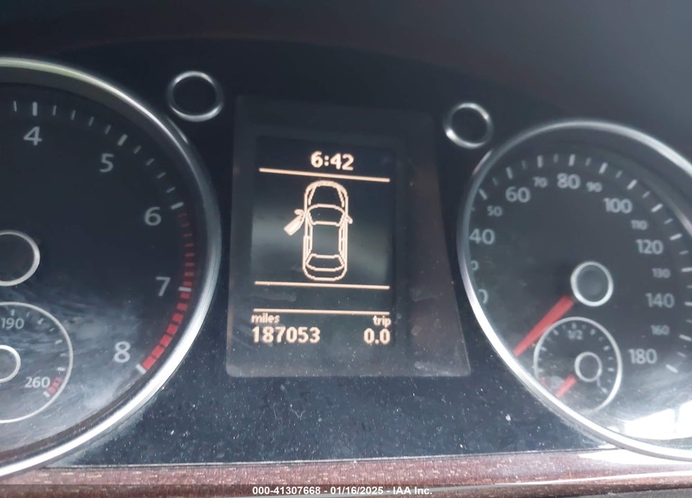 2012 VOLKSWAGEN CC VIN: WVWHP7AN6CE505436