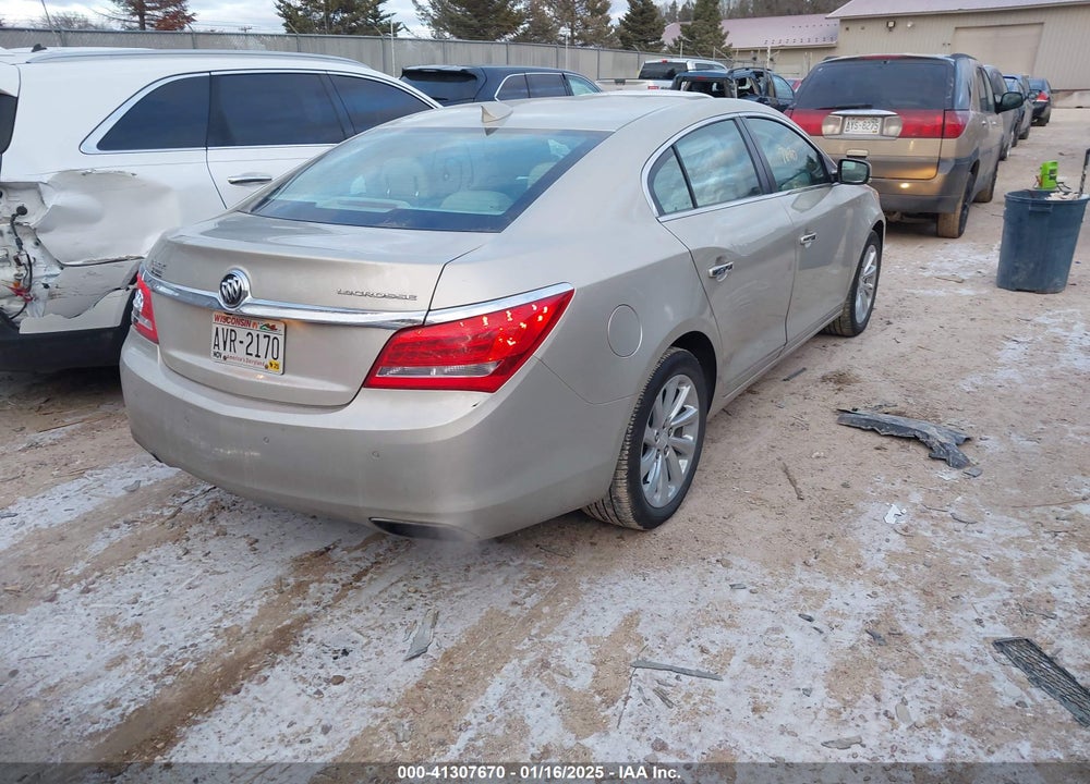 2016 BUICK LACROSSE VIN: 1G4GB5G38GF187948