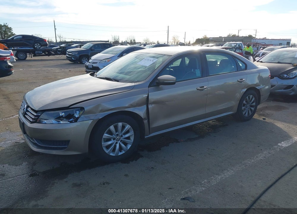 2015 VOLKSWAGEN PASSAT 1.8T WOLFSBURG EDITION VIN: 1VWAT7A35FC011772