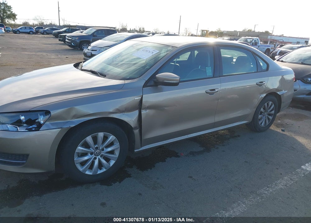 2015 VOLKSWAGEN PASSAT 1.8T WOLFSBURG EDITION VIN: 1VWAT7A35FC011772