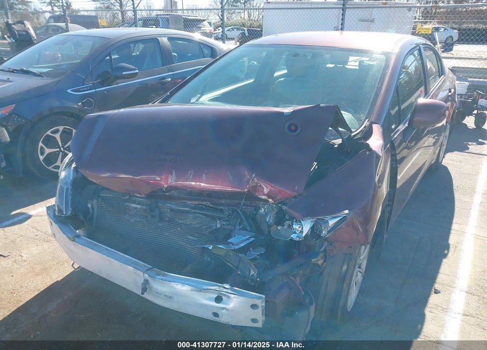 2013 HONDA CIVIC LX VIN: 19XFB2F5XDE204241