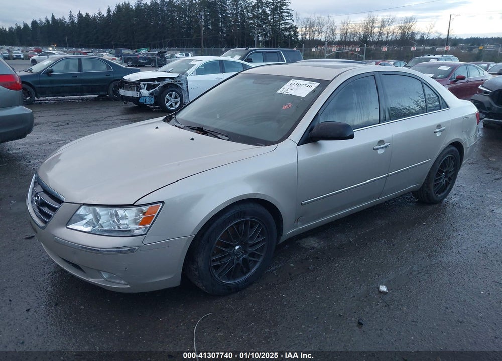 2009 HYUNDAI SONATA VIN: 5NPEU46F99H421275