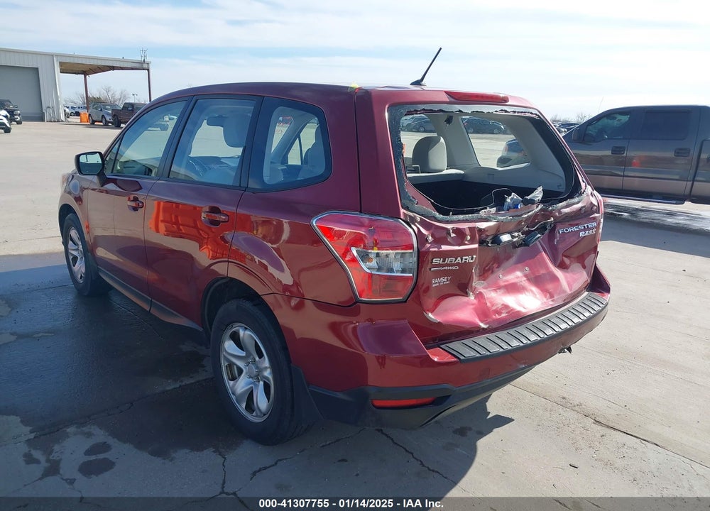 2014 SUBARU FORESTER 2.5I VIN: JF2SJAAC8EH467536