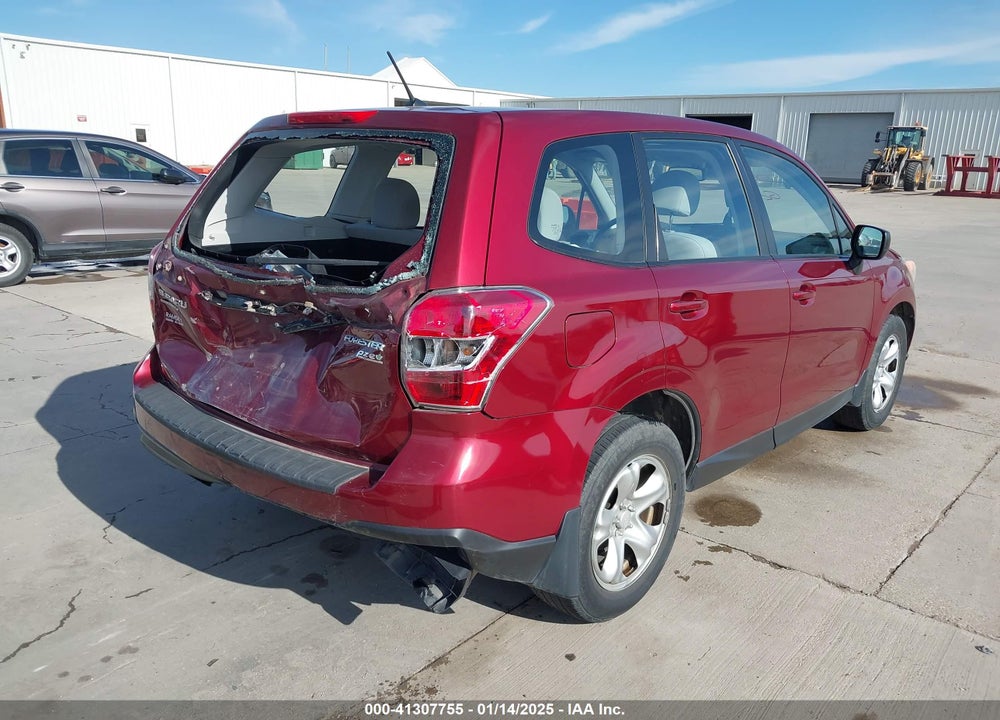 2014 SUBARU FORESTER 2.5I VIN: JF2SJAAC8EH467536