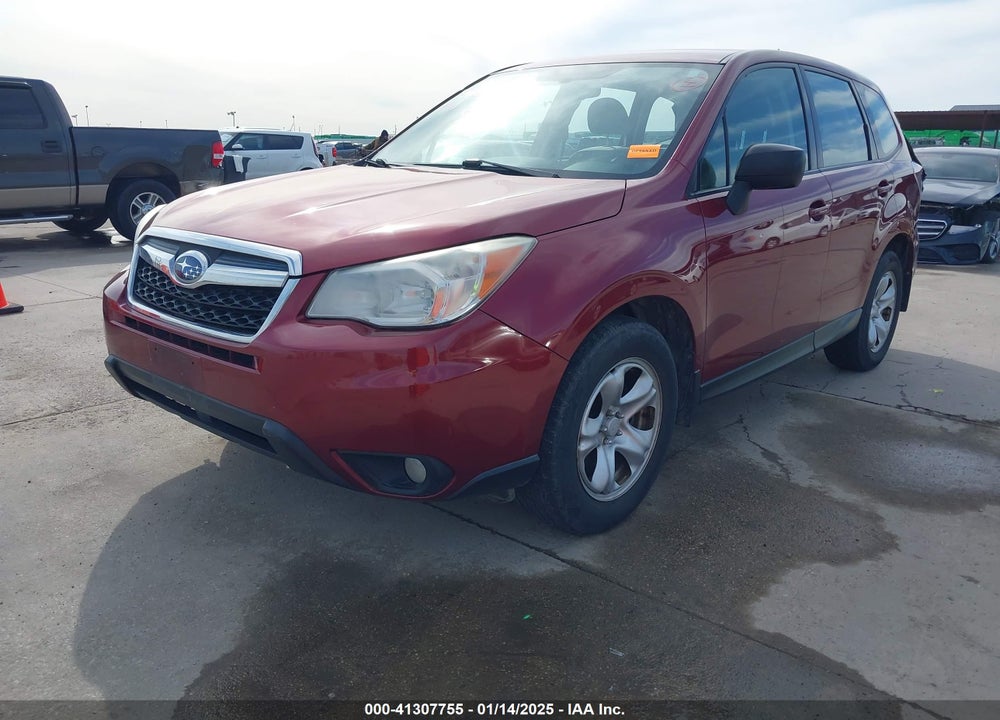 2014 SUBARU FORESTER 2.5I VIN: JF2SJAAC8EH467536