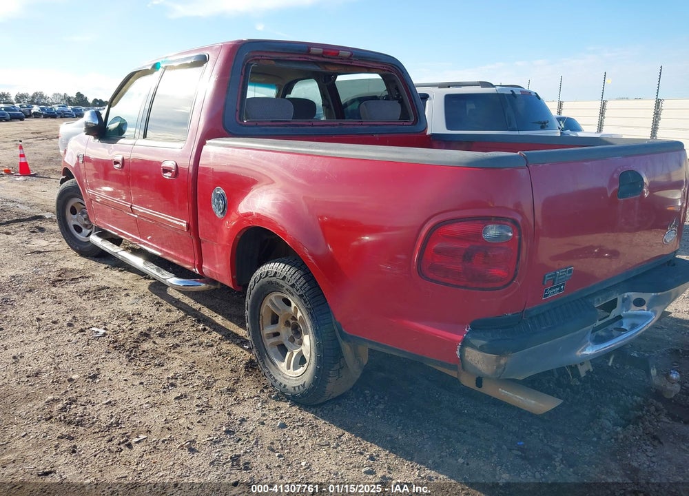 2002 FORD F-150 LARIAT/XLT VIN: 1FTRW07L52KC32722