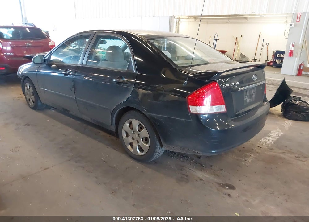 2008 KIA SPECTRA EX VIN: KNAFE121685503597