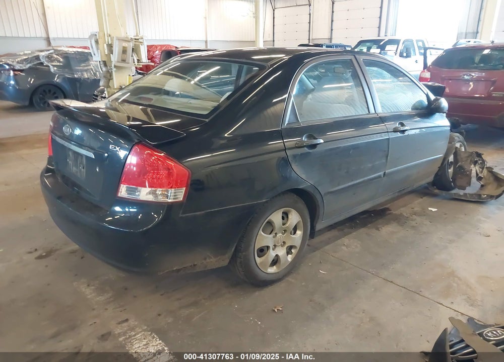 2008 KIA SPECTRA EX VIN: KNAFE121685503597