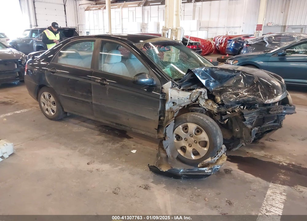 2008 KIA SPECTRA EX VIN: KNAFE121685503597