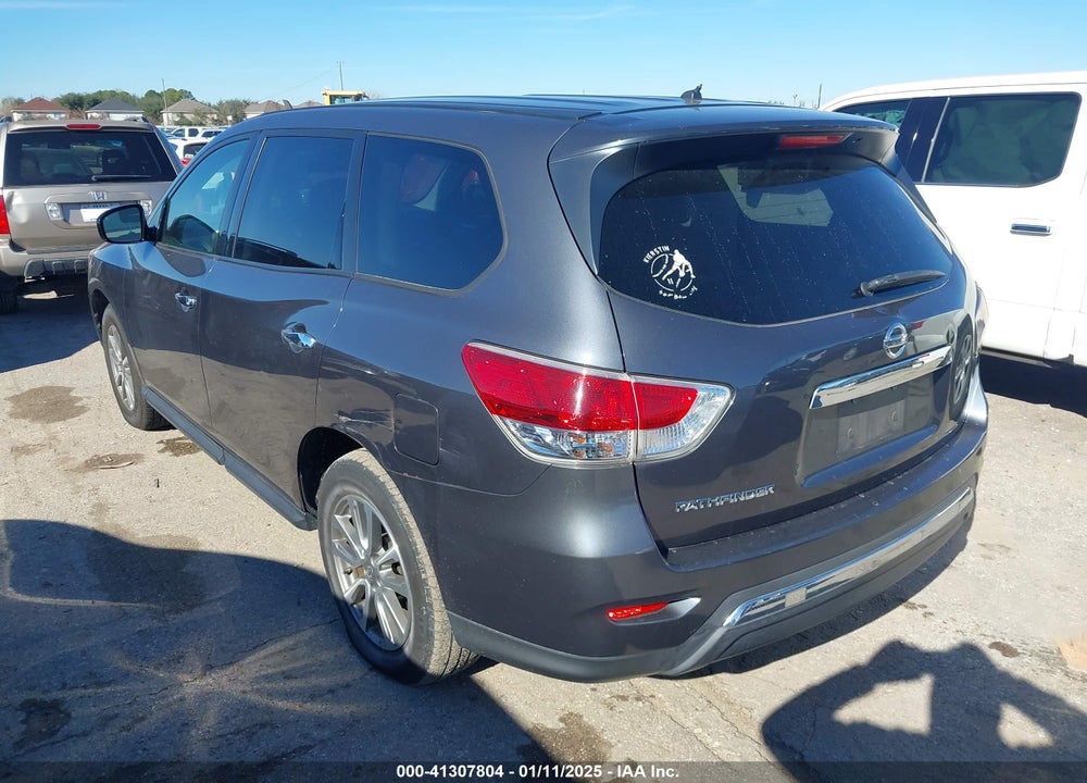 2013 NISSAN PATHFINDER S VIN: 5N1AR2MN2DC618996