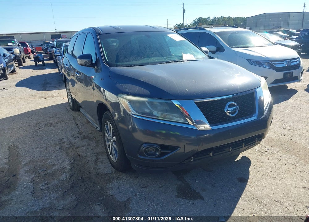 2013 NISSAN PATHFINDER S VIN: 5N1AR2MN2DC618996