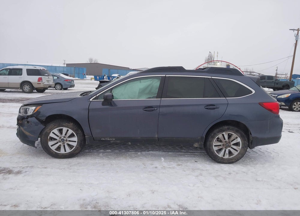 2016 SUBARU OUTBACK 2.5I PREMIUM VIN: 4S4BSADC0G3241025