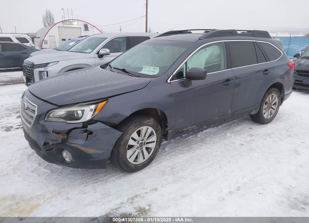 2016 SUBARU OUTBACK 2.5I PREMIUM VIN: 4S4BSADC0G3241025