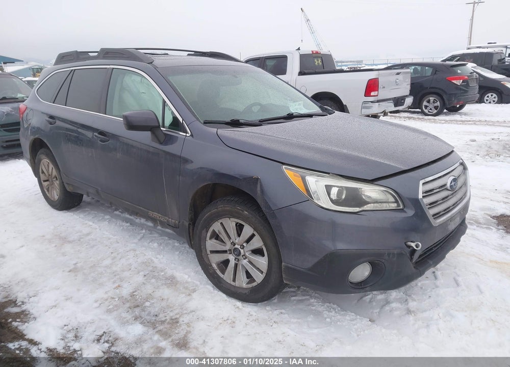 2016 SUBARU OUTBACK 2.5I PREMIUM VIN: 4S4BSADC0G3241025