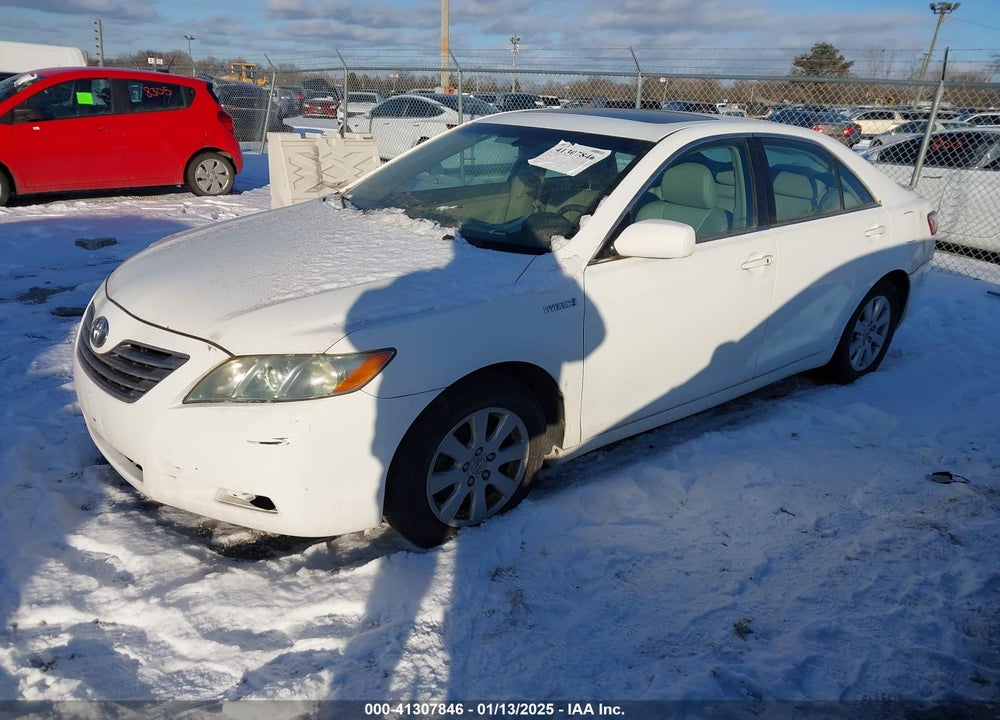 2007 TOYOTA CAMRY HYBRID VIN: 4T1BB46K87U013032