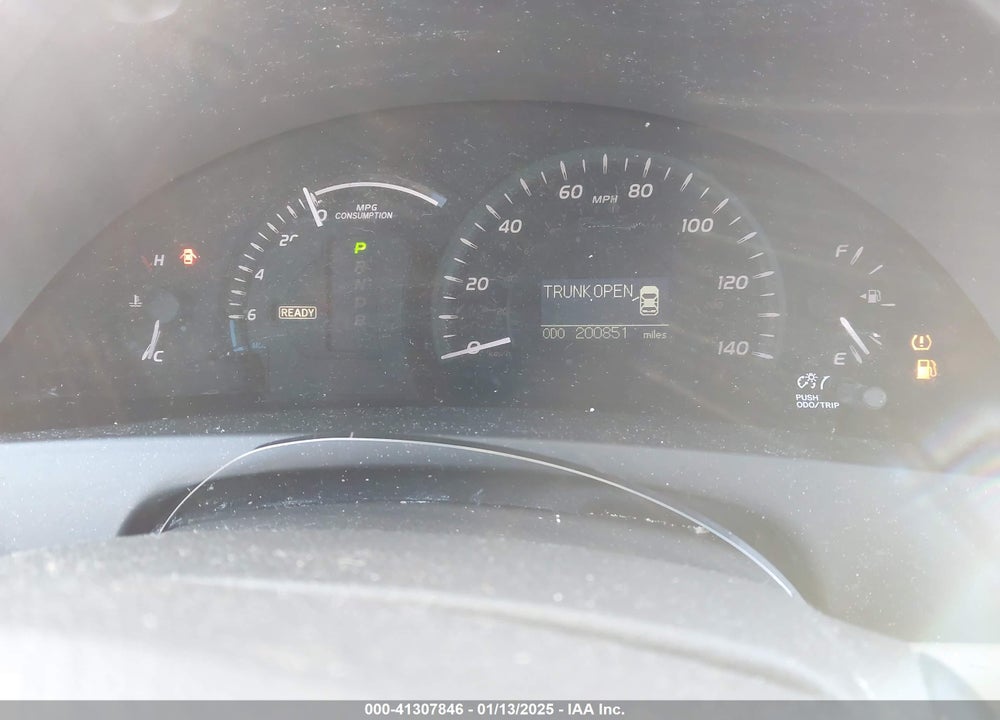 2007 TOYOTA CAMRY HYBRID VIN: 4T1BB46K87U013032