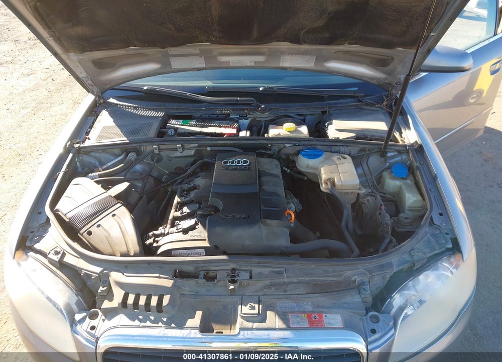 2007 AUDI A4 2.0T VIN: WAUDF78E67A012471