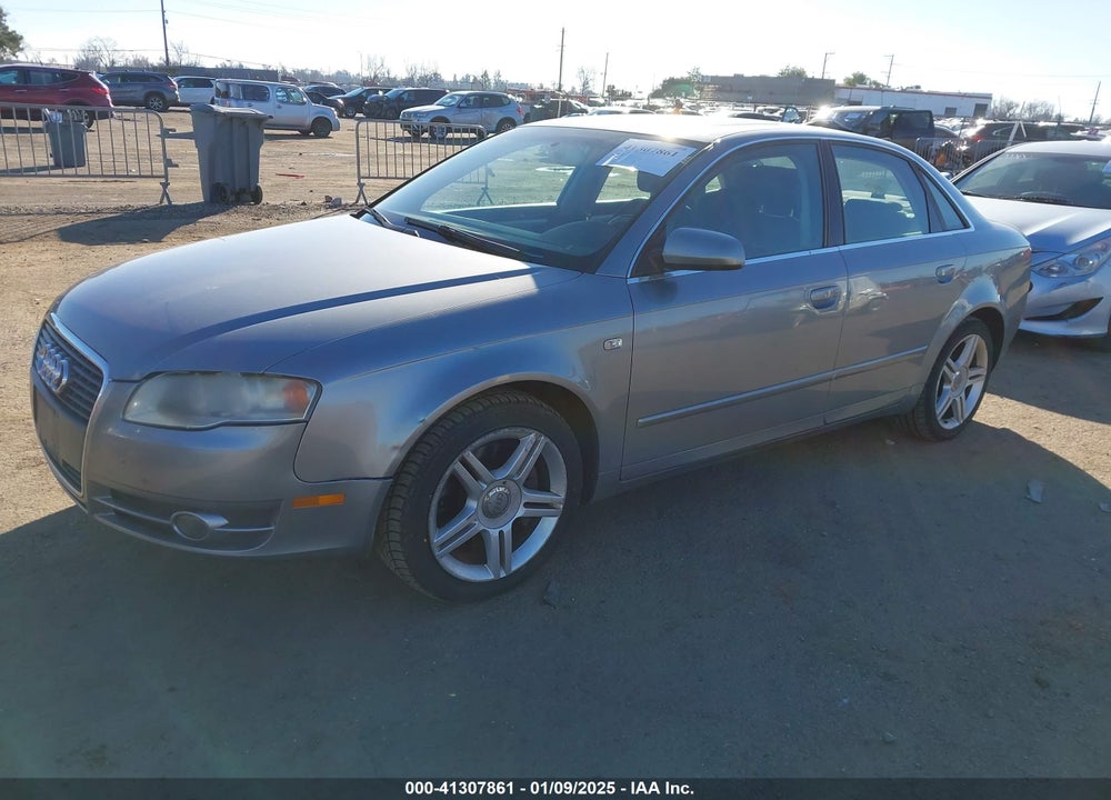 2007 AUDI A4 2.0T VIN: WAUDF78E67A012471