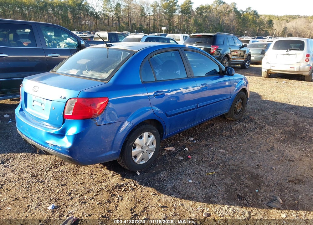 2010 KIA RIO VIN: KNADH4A30A6660304